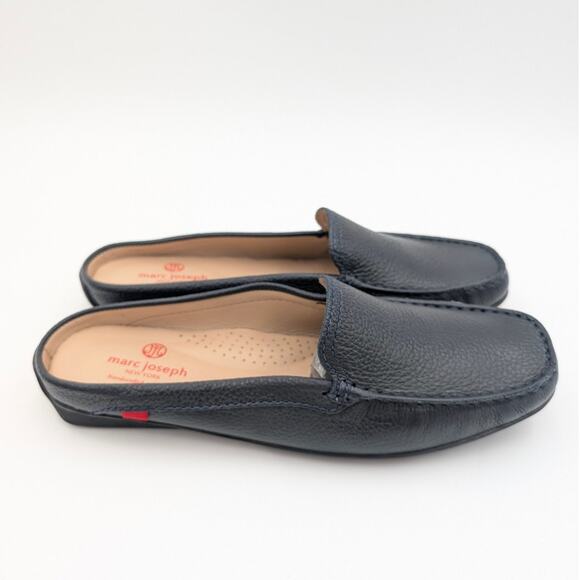 Marc Joseph New York Rose Ave Mule Round Toe Women's Black Size US11 EU42 - Picture 4 of 11